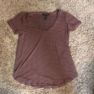 Light pink and black stripped shirt